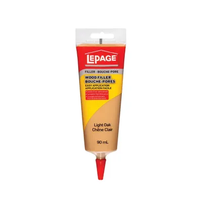 LePage Wood Filler Light Oak 90ml LePage Wood Filler Light Oak 90ml