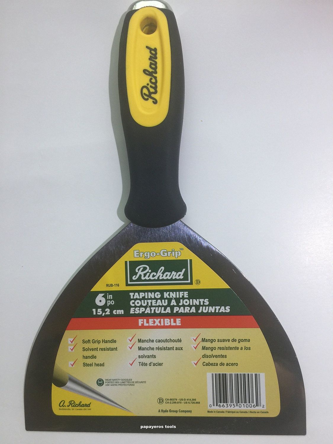 Richard 5" Ergo Grip Flexible Taping Knife
