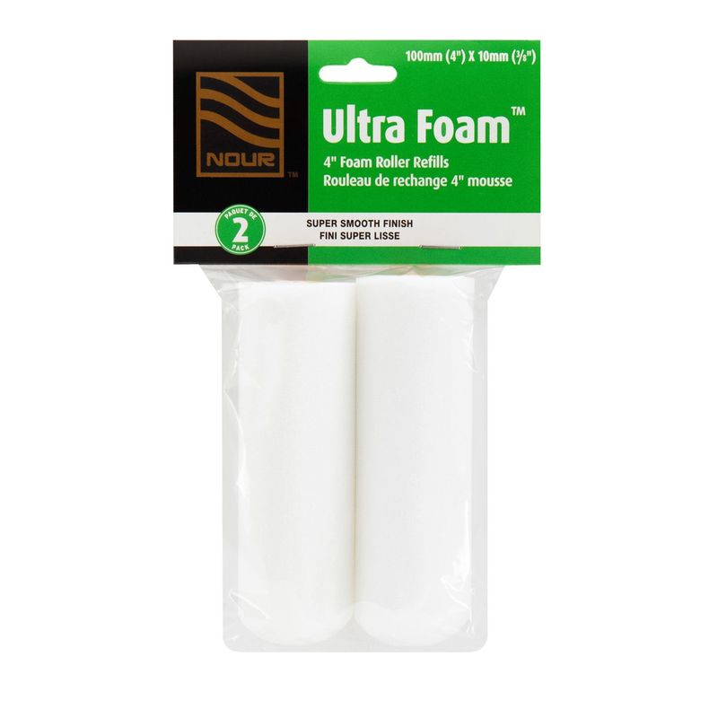 Nour 4" Ultra Foam Mini Roller 2 Pack