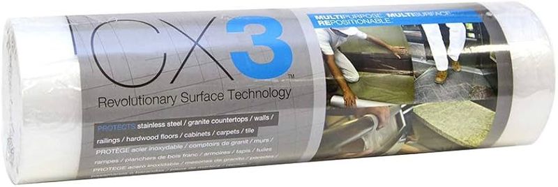Trimaco CX3 Self Adhering Surface Protective Film 12" x 50'