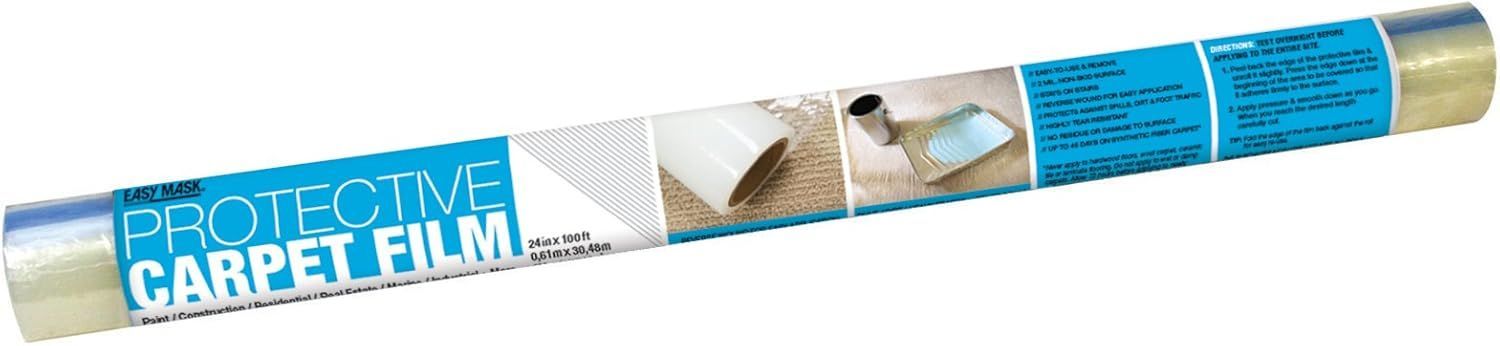 Trimaco Easy Mask Carpet Protection Film 24" x 50'