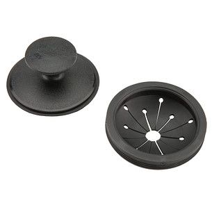 Black Splashguard from wasteking for garburators. 