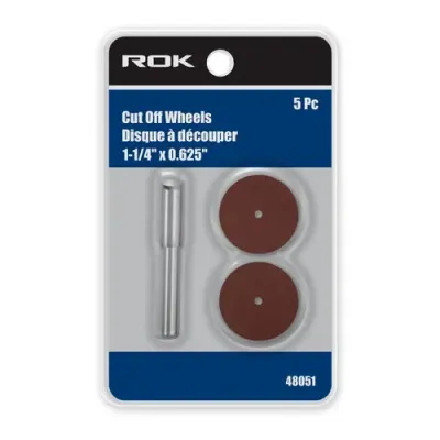 1-1/4 1-1/4" x 0.625" Cutoff Wheel w/ Mandrel