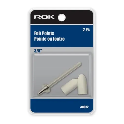 3/8" Felt Point w/ Mandrel 2 Pcs
