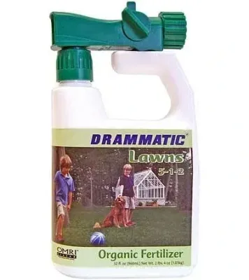 DRAMMATIC LAWN FERTILIZER 5-1-2