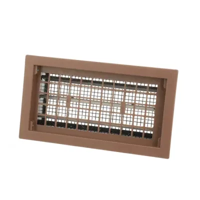 PLASTIC BASEMENT VENT BROWN