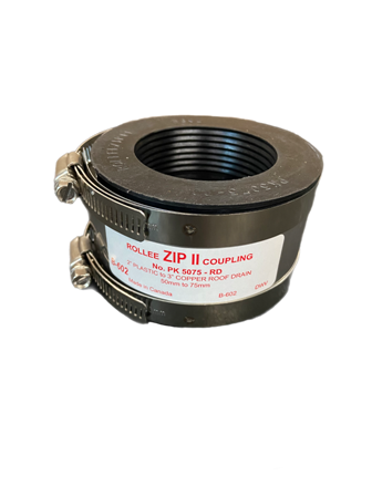 3" X 2" Zip Coupling
