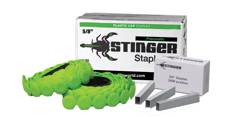 STINGER STAPLE PAC 3/8" ORANGE 2016PCS