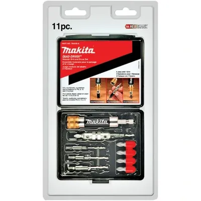 11 PC. QUAD DRIVER KIT MAKITA