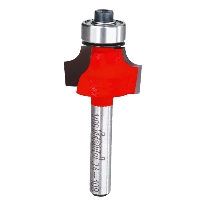 Freud 3/16" Radius Rounding Over Bit 1/4" Shank