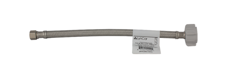 20" Braided SS Toilet Supply