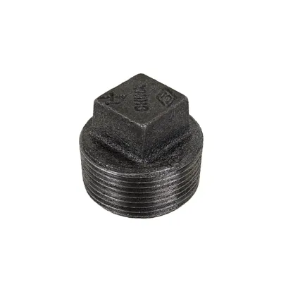 1/2 1/2" Black Plug