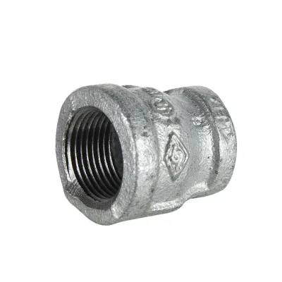 1/2" X 3/8" Galvanized Coupling