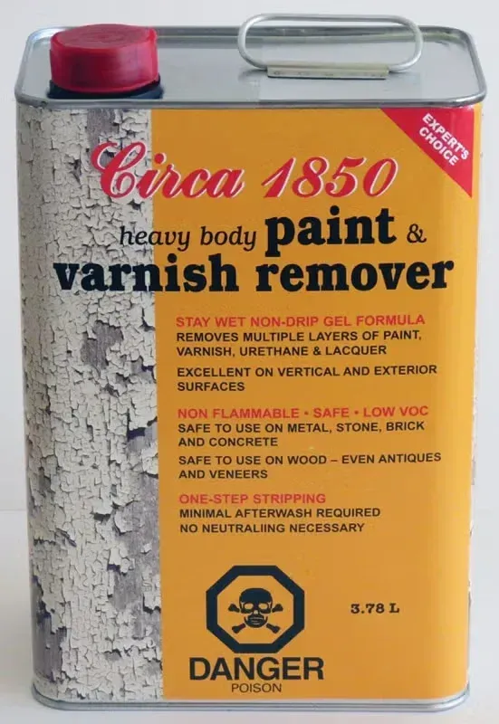 Circa 1850 Heavy Body Paint & Varnish Remover Gel Formula 3.78L