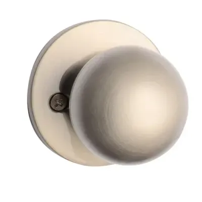 PASSAGE KNOB SATIN CHROME PASSAGE KNOB SATIN CHROME