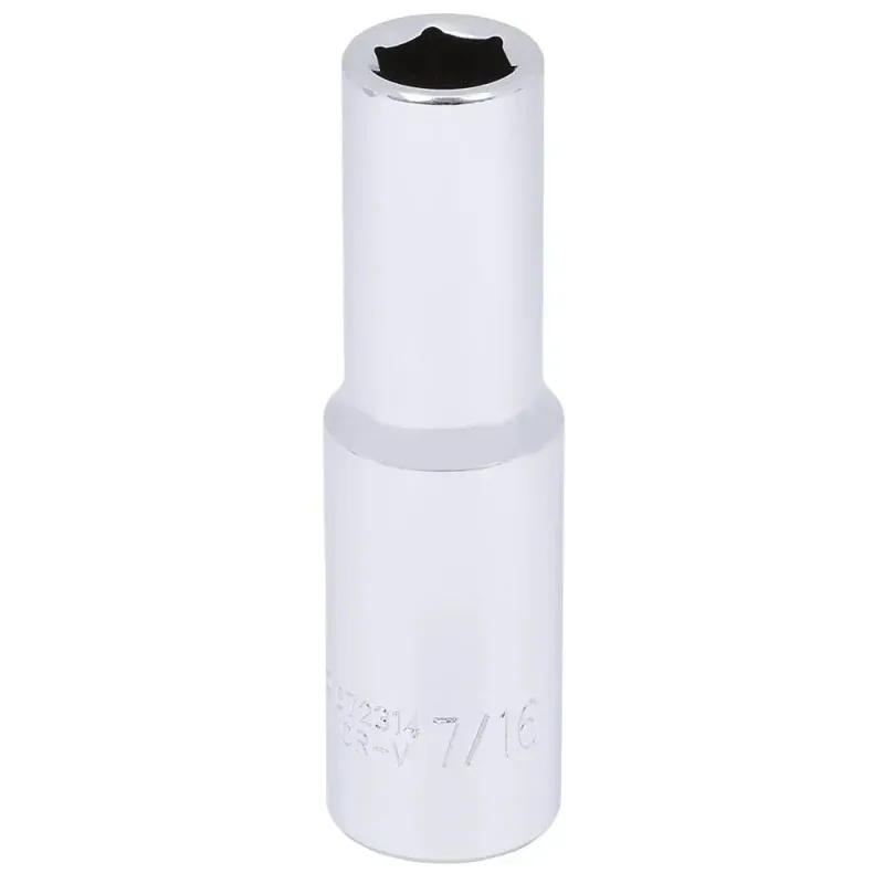 1/2" DRIVE X 7/16" 6PT DEEP SOCKET