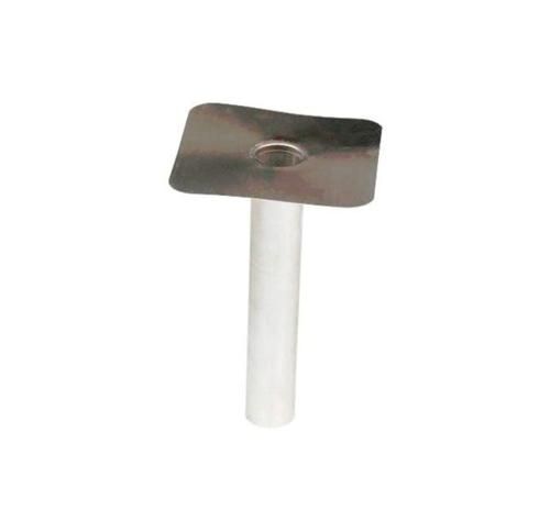 2 inch aluminum roof drain, built to move water off flat and low slope roofs.