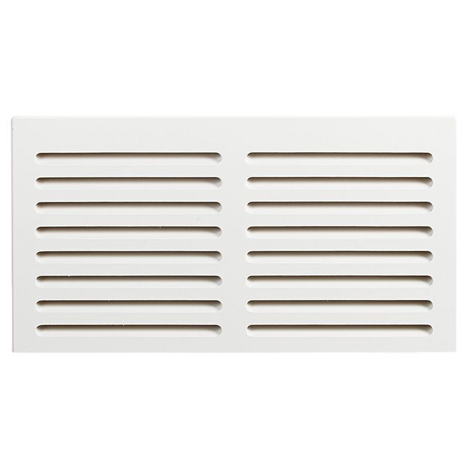 8 1/2 inch by 24 inch MDF air vent for ducting and cold air returns.