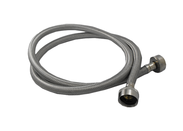 60 inch braided stainless steel washing machine supply line.