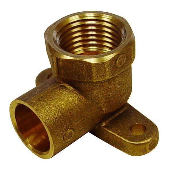 1/2 inch copper by FIP dropear fitting.