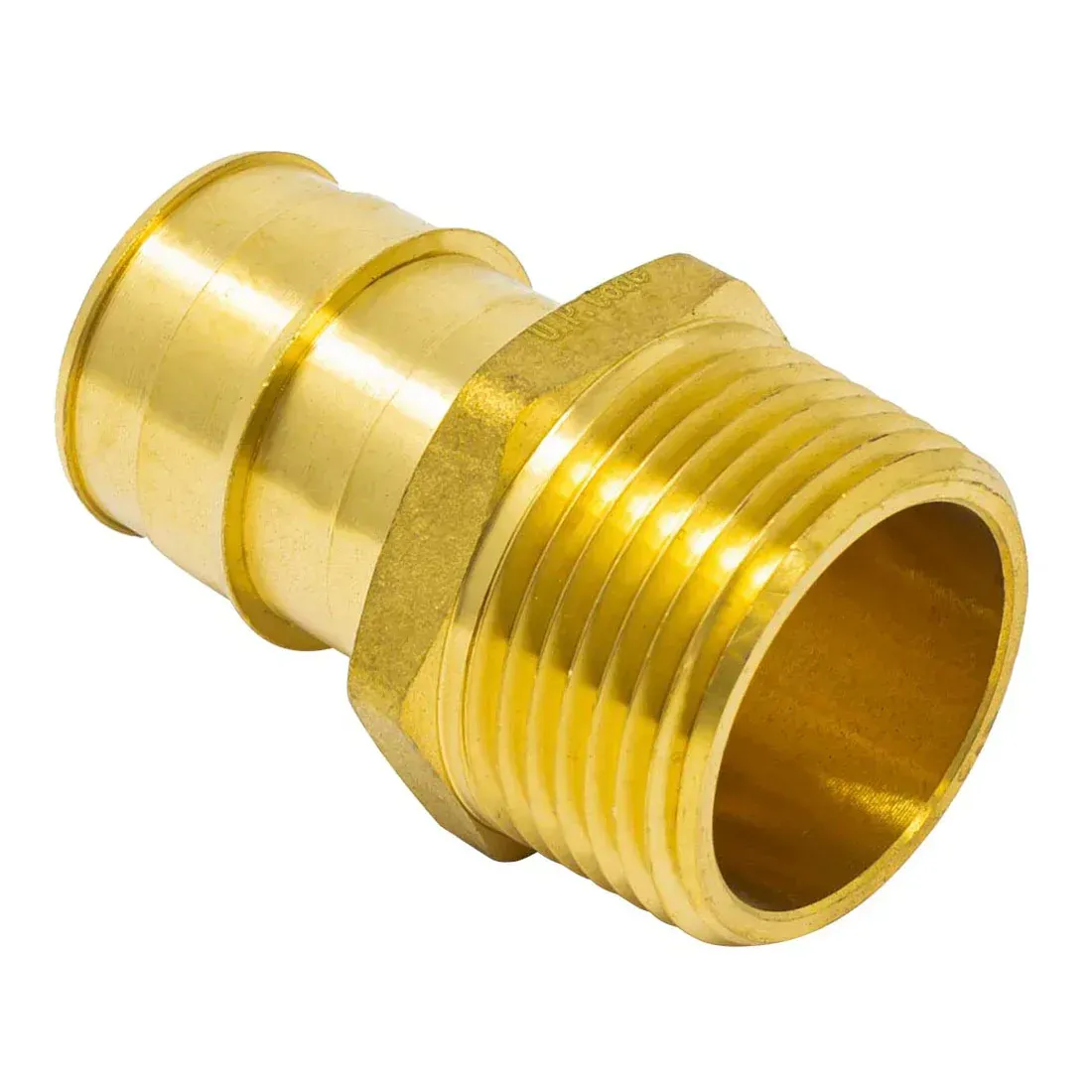 3/4 inch Pex by male iron pipe adapter fitting.