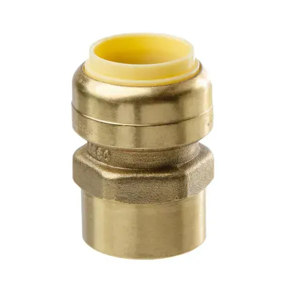 3/4 Inch Easy Grip by FIP coupling for connecting push fit pipe to threaded fittings.