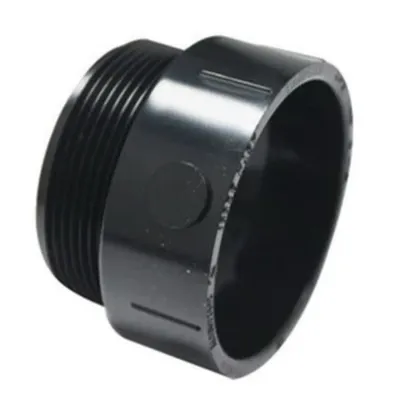 1-1/4 inch ABS x MIP plumbing fitting.