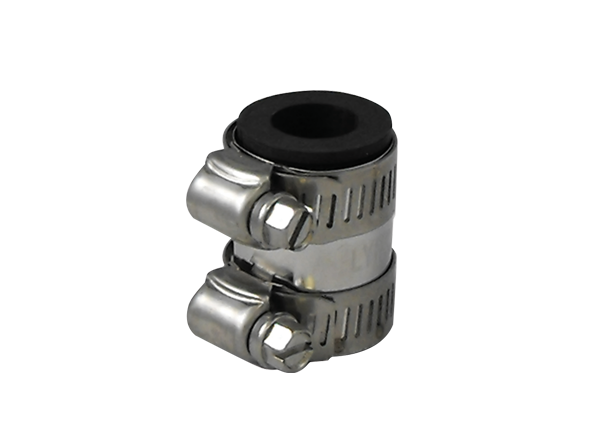 1-1/2 Inch hugger coupling fitting for plumbing pipe connections.