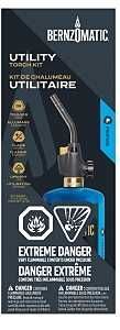 BernzOmatic WK2301 quick start propane torch kit for household soldering tasks.