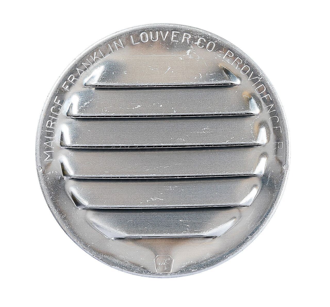 1 Inch louver vent, aluminum finish.