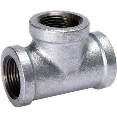 1/2 inch galvanized pipe tee fitting.