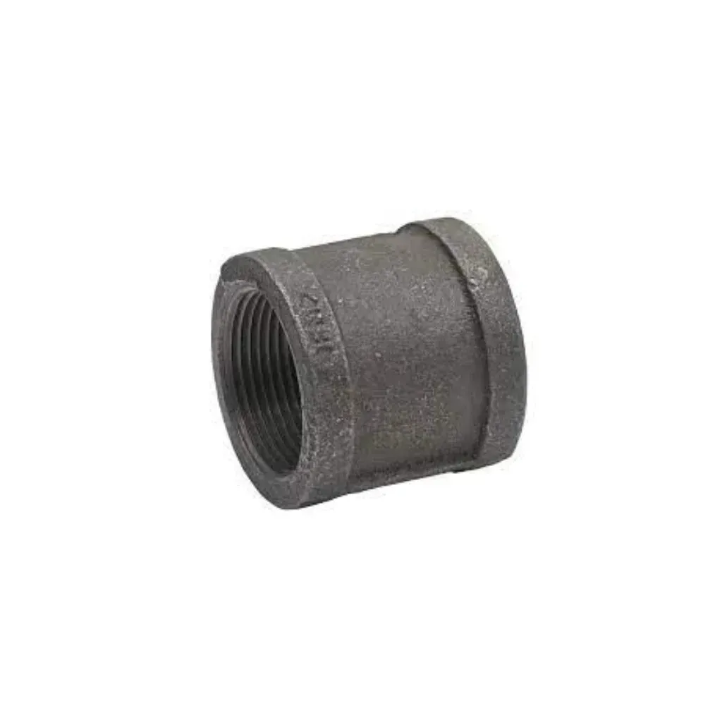 1/2 inch black pipe coupling.