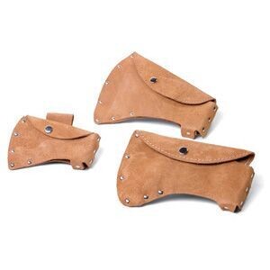 Axe sheath sized for a 1 1/2 pound axe head.