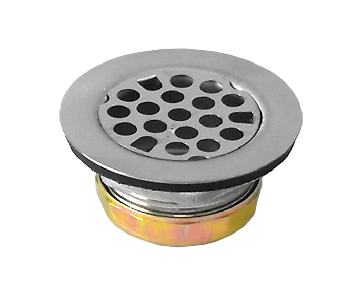 1-1/2 inch stainless steel flat sink strainer.