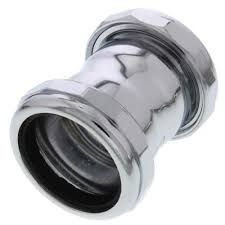 1-1/2 inch chrome slip joint coupling.