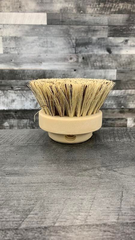5 inch deck scrub brush for cleaning decks and rough surfaces.