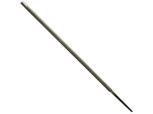 8 inch chain saw file, 7/32 inch diameter, for sharpening chainsaw chains.