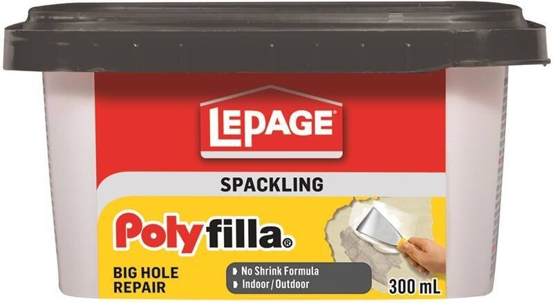 LePage Polyfilla Spackle 300ml LePage Polyfilla Spackle 300ml