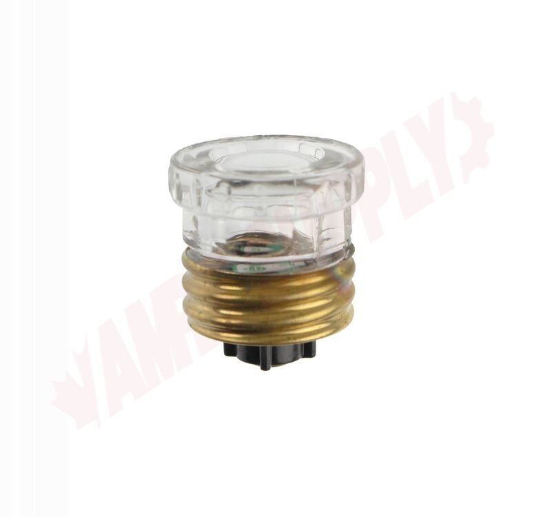 30 amp glass plug fuse for electrical panel circuit protection.