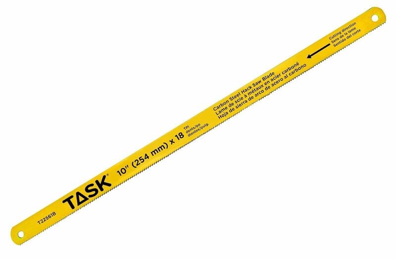 HACKSAW BLADES 10 10 inch hacksaw blade, 18 teeth per inch.