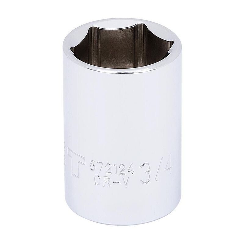 1/2 1/2 inch drive 3/4 inch 6-point socket.