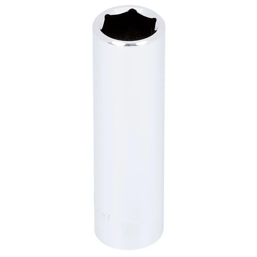 1/2 inch drive 23mm 6-point deep socket.