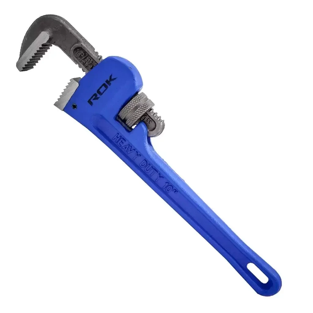 10 inch steel pipe wrench.