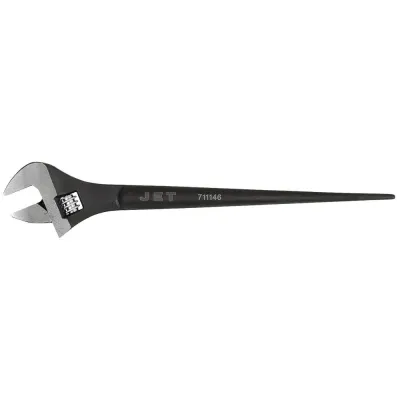 15 inch adjustable construction wrench for structural steel and bolt work.