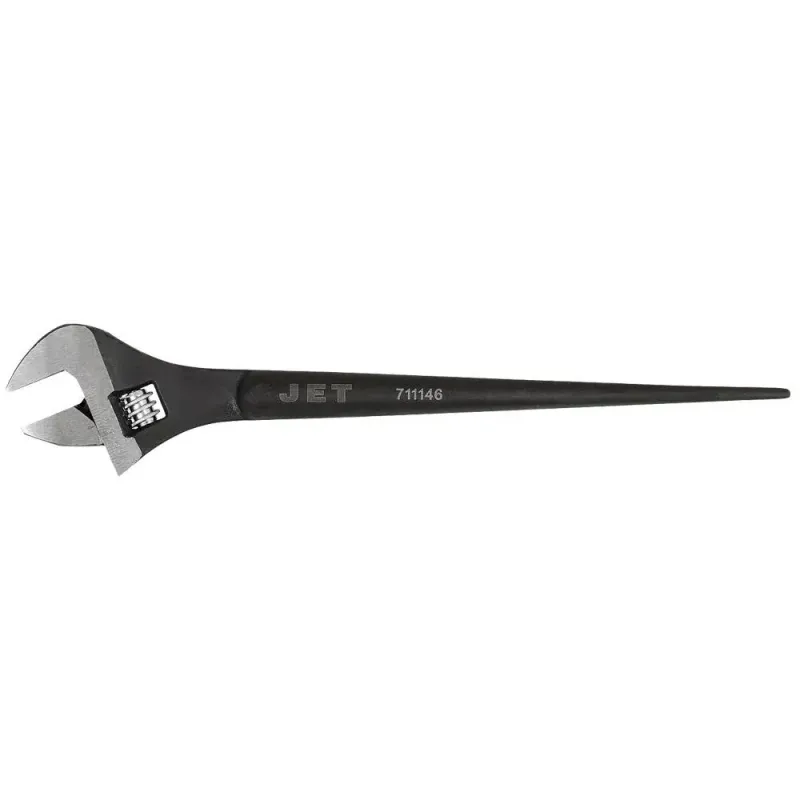 15 inch adjustable construction wrench for structural steel and bolt work.