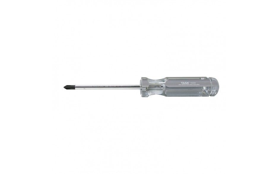 Number 2 Phillips screwdriver with a 4 inch shaft.