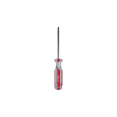 #2 x 5 Number 2 Robertson screwdriver with a 5 inch shaft.