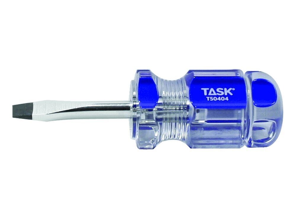 1/4 x 1-1/2 inch Task slotted screwdriver.