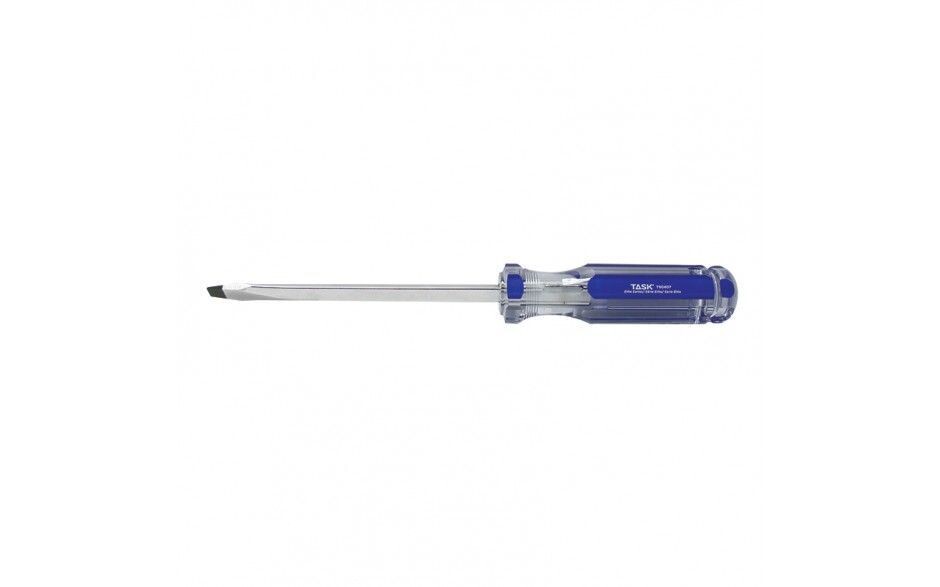5/16 Inch X 6 Inch Task Slotted Screwdriver, a hand tool for driving slotted screws.