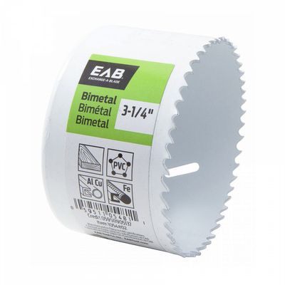EAB Bi-Metal Hole Saw 3-1/4"